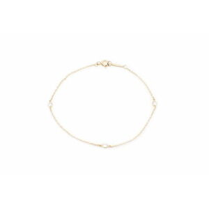 Tiffany Yellow Gold Diamond Elsa Peretti By the Yard Bracelet